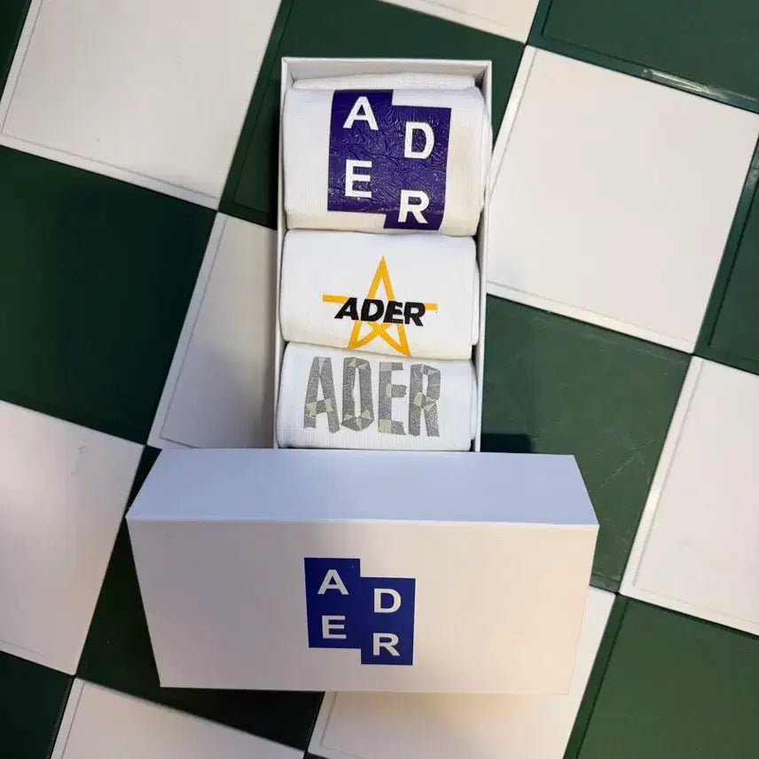 [BUNJANG] Ader Error 3-Pack Socks Set / 아더에러 양말 3종세트