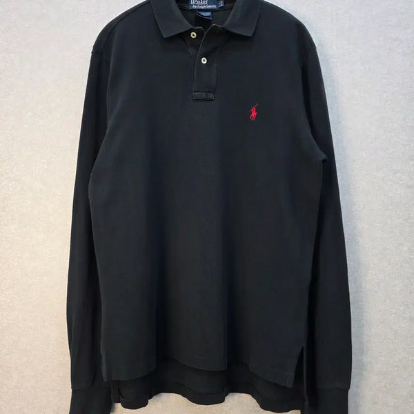 [BUNJANG] Polo Ralph Lauren Custom Fit Long Sleeve Polo Shirt / 폴로 랄프로렌 커스텀핏 pk 긴팔 카라티