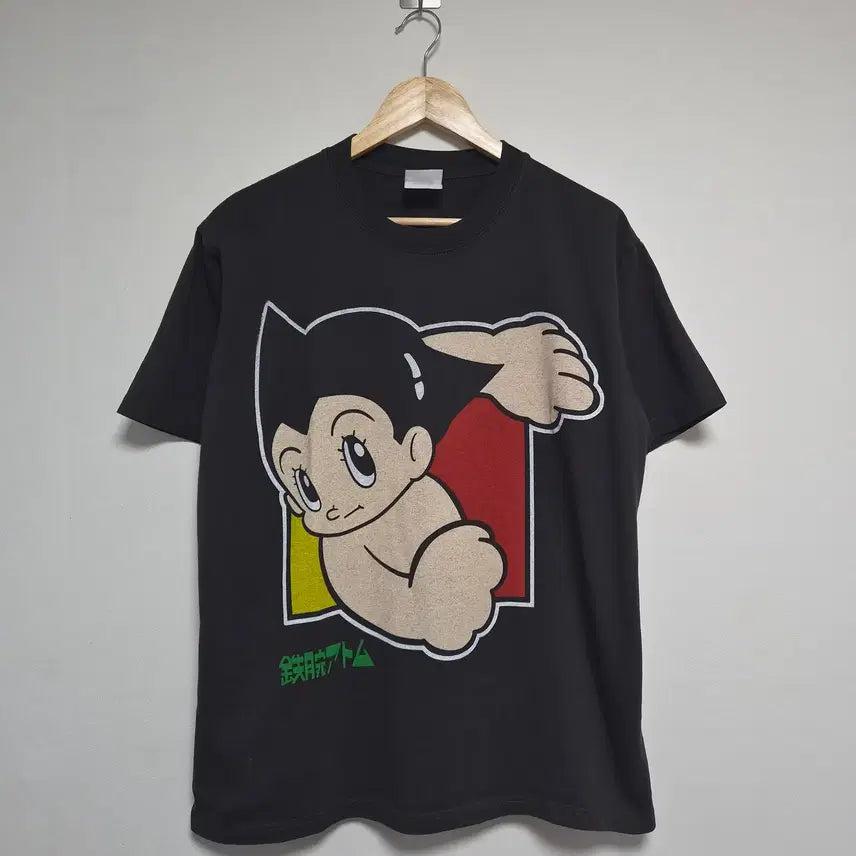 [BUNJANG] Astro Boy Big Print T-Shirt L / JPN우주소년아톰 빅 프린팅 일본애니 티셔츠 L - T195