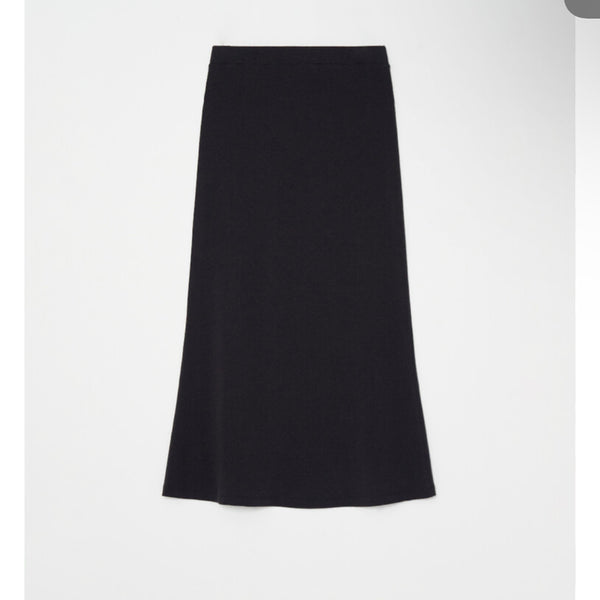 [BUNJANG] Selly & Lyon Soft Long Skirt (Black) / [셀리앤리옹]소프트 롱 스커트(블랙)