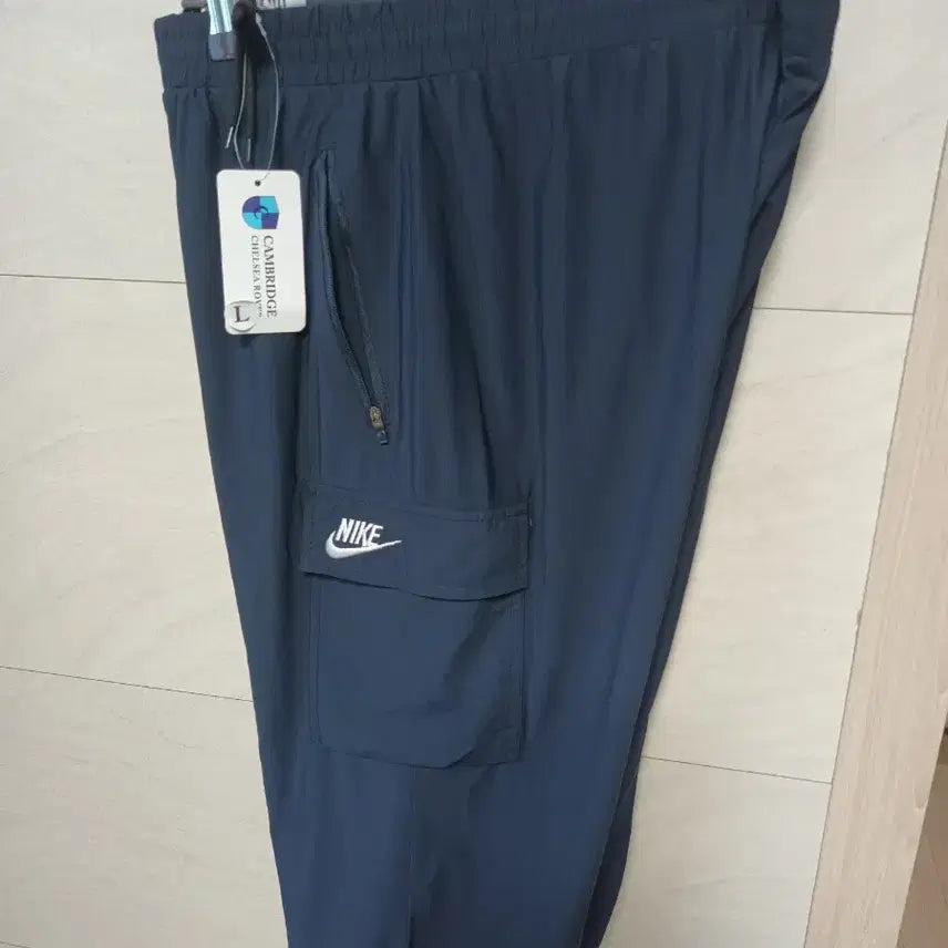 [BUNJANG] Nike Navy Cargo 7/10ths Length Pants L / 나이키 네이비 카고형 7부 팬츠 L 군청색  새상품