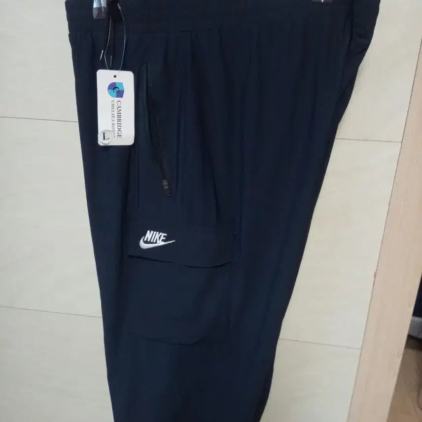 [BUNJANG] Nike Cargo Jogger 7/10 Length Pants Navy Blue L / 나이키  카고 조거타잎 7부팬츠 L 군청색 새상품