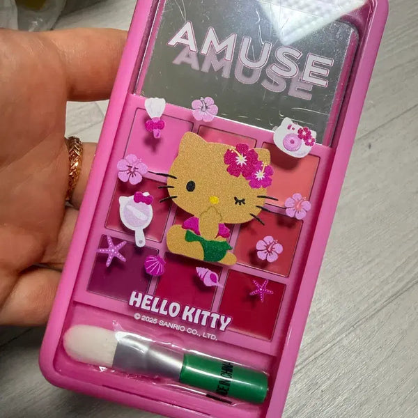 [BUNJANG] AMUSE Hello Kitty Palette Phone Case 02 Berry Fizz / 어뮤즈 헬로키티 팔레트 폰 02베리피즈