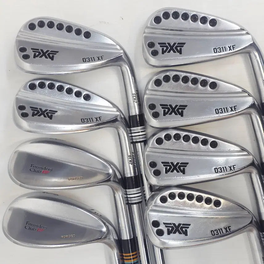 [BUNJANG] PXG 0311 XF GEN2 Irons (5-W) with Founders Club A & S Wedges / PXG 젠2 0311XF 6아이언, 파운더스클럽 A, S 웨지