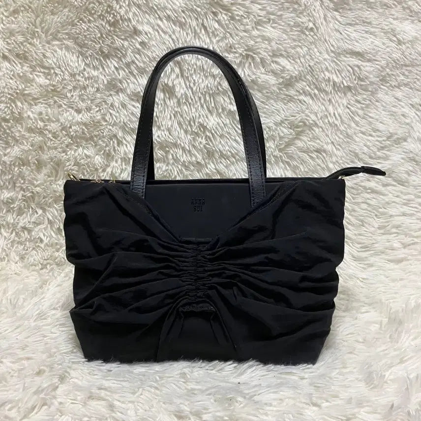 [BUNJANG] Anna Sui Swallow Tail Tote Bag Black / 안나수이 스왈로 테일 토트백