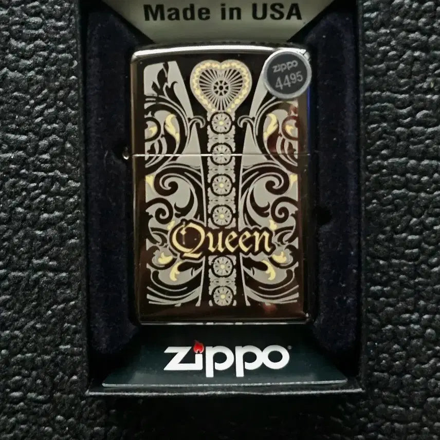 [BUNJANG] Queen Black Ice ZIPPO Lighter / Queen Black Ice ZIPPO lighter (2014)