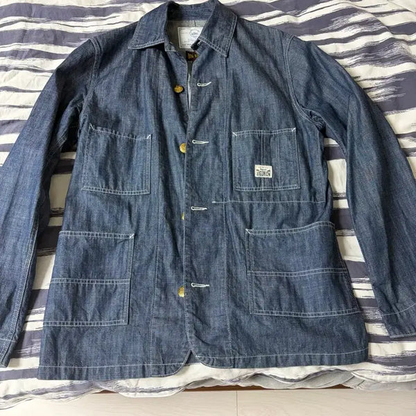 [BUNJANG] Big Union Denim Chore Jacket / [M] 빅유니온 데님초어자켓
