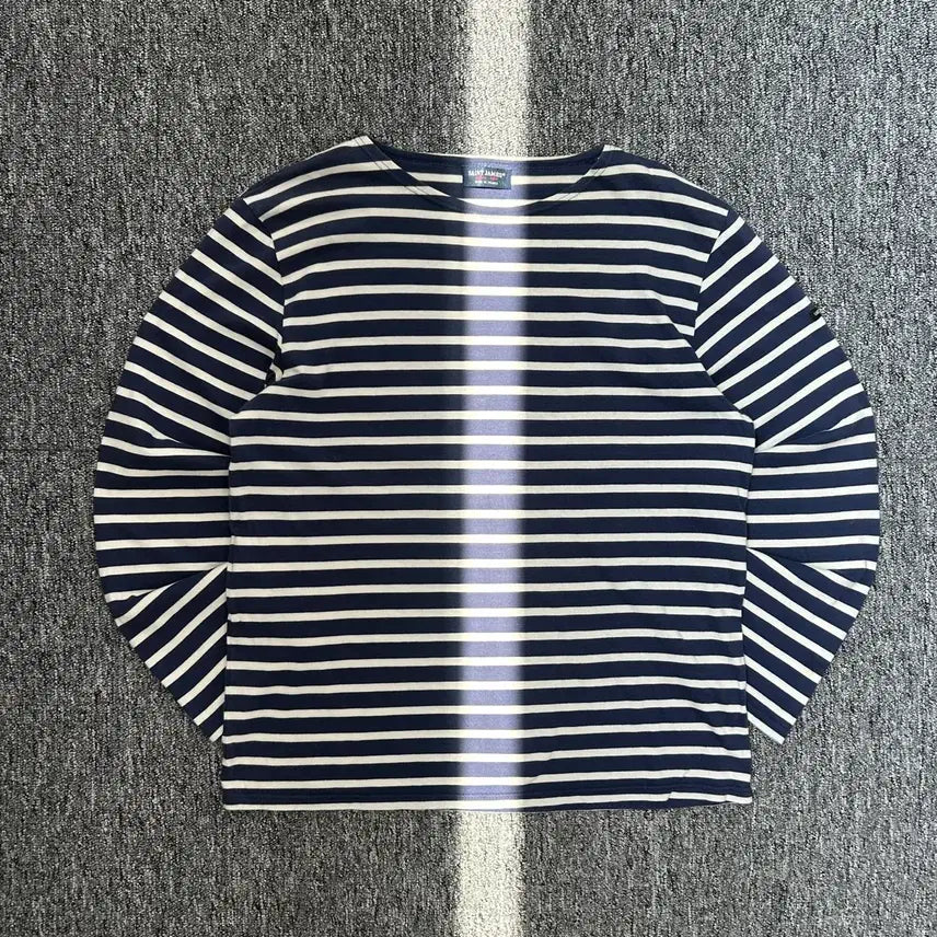 [BUNJANG] Saint James Navy Stripe Long Sleeve T-Shirt M / 세인트 제임스 네이비 스트라이프 긴팔티셔츠