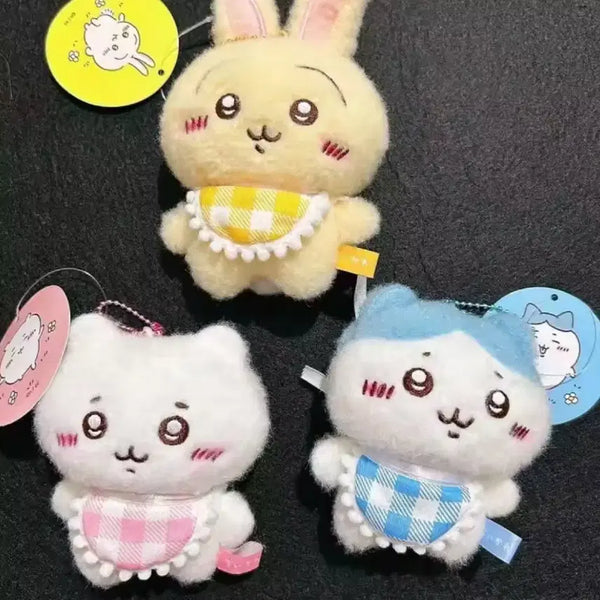 [BUNJANG] Chiikawa 3 Types Plush Keychain New / 치이카와 3종 인형 키링 새상품