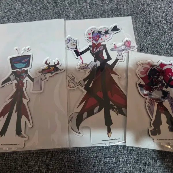 [BUNJANG] Has Been Hotel Collaboration Vees Acrylic Stand Bundle Set / 해즈빈호텔 콜라보 카페 vees 아크릴 스탠드 일괄