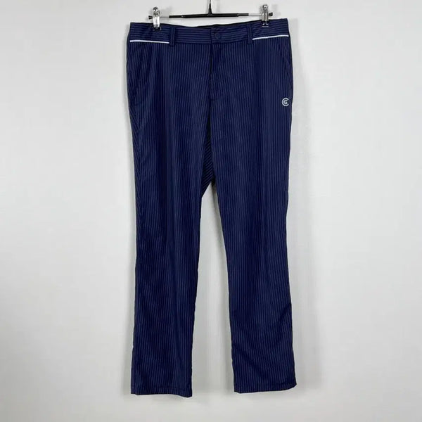 [BUNJANG] Cleveland Golf Women's Navy Blue Summer Bending Span Slacks Size 78 L / 클리브랜드 골프 여름 밴딩 스판 슬랙스 바지 여78 L 라덴 빈티지