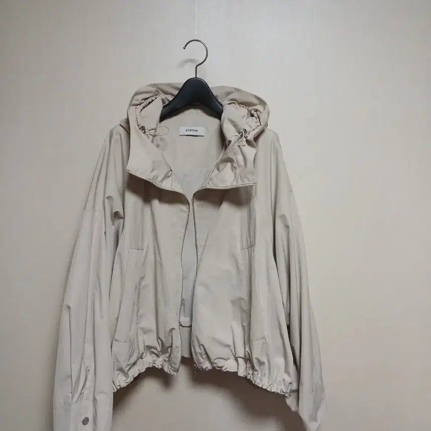 [BUNJANG] SYSTEM Hooded Windbreaker Jumper Size 88 / SYSTEM 시스템 후드 바람막이 점퍼 88