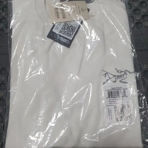 [BUNJANG] Arc'teryx Kragg SL T-Shirt White Size S / 아크테릭스 Kragg SL 화이트 반팔티 S