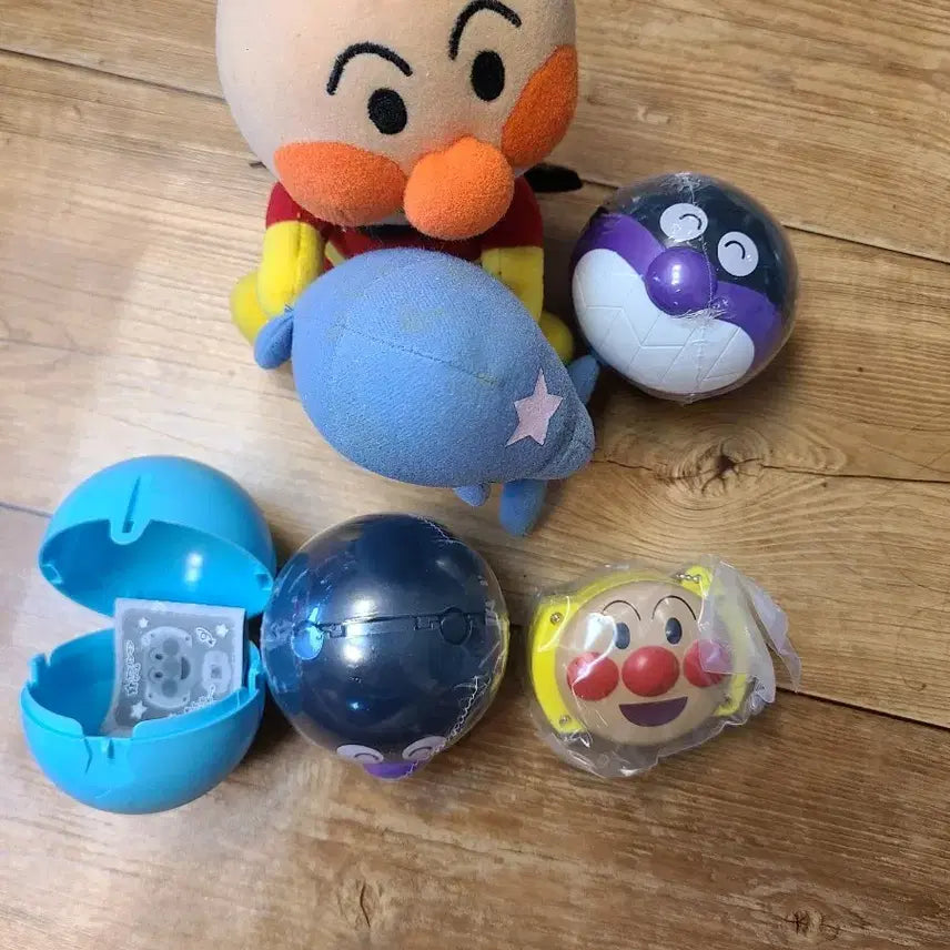 [BUNJANG] Anpanman Gacha & Doll Set Bundle / 호빵맨 가챠 / 인형 세트 일괄