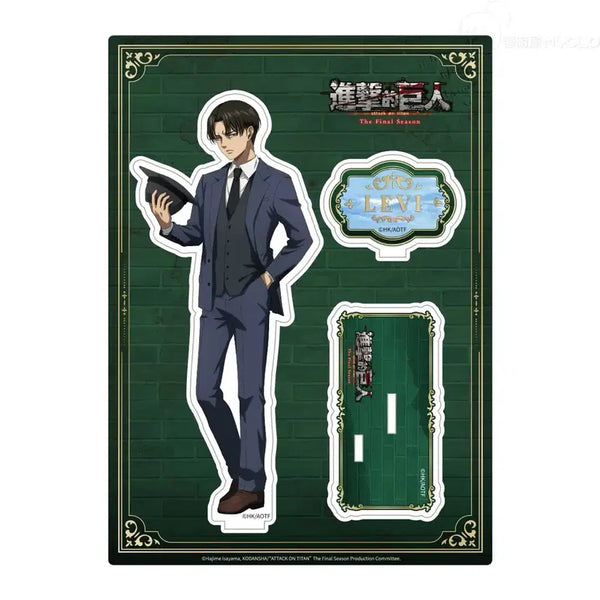 [BUNJANG] Attack on Titan China Exclusive That Year's Landing Levi Acrylic Stand / 진격의거인 중국한정 그해안등륙 리바이 아크릴