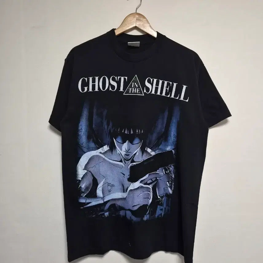 [BUNJANG] Ghost in the Shell Kusanagi Anime T-Shirt L / JPN 공각기동대 쿠사나기 일본애니 티셔츠 L T-196