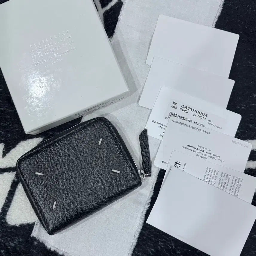 [BUNJANG] Maison Margiela Zip Around Bifold Wallet / 메종 마르지엘라 지퍼 반지갑
