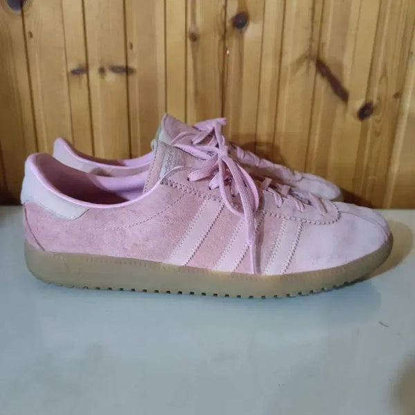 [BUNJANG] Adidas Bermuda Glow Pink Suede Sneakers / 285mm 아디다스 버뮤다 글로우 핑크 스웨이드 스니커즈