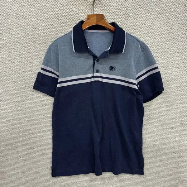 [BUNJANG] KOLON SPORT Men's Short Sleeve Collar T-Shirt Size 100 / 코오롱스포츠 등산 반팔카라티 100 D02471