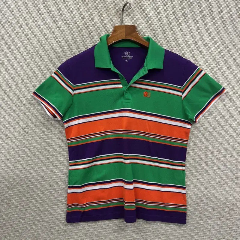 [BUNJANG] Kolon Sport Men's Short Sleeve Collar T-Shirt Size 95 / 코오롱스포츠 등산 반팔카라티 95 D02583