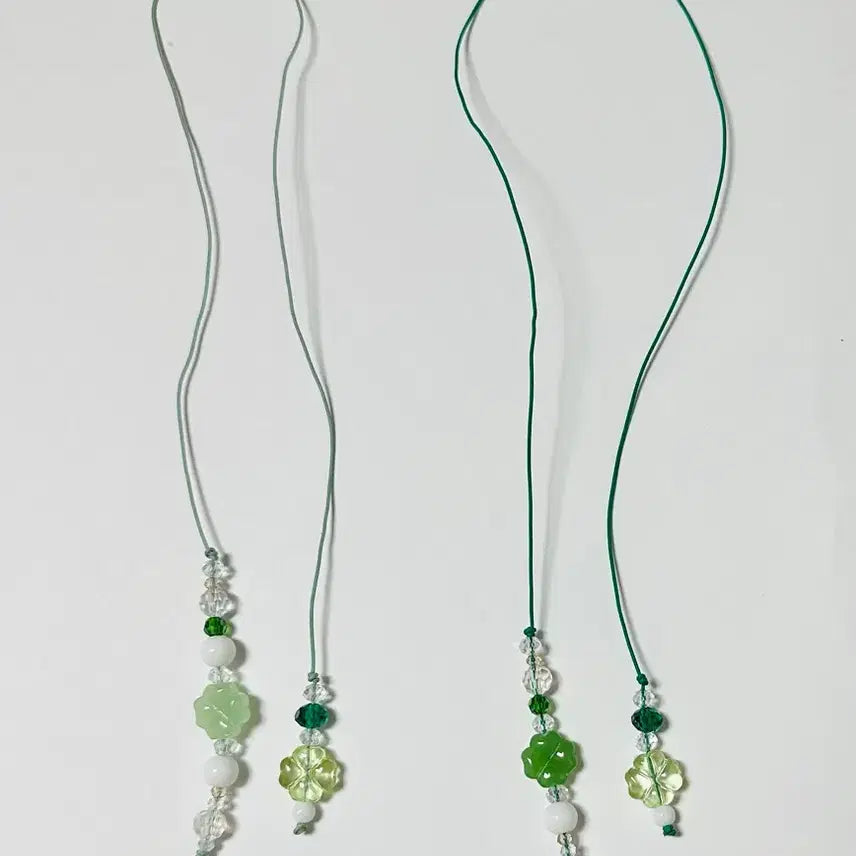 [BUNJANG] Handmade Beaded Bookmark / 핸드메이드 비즈 끈책갈피