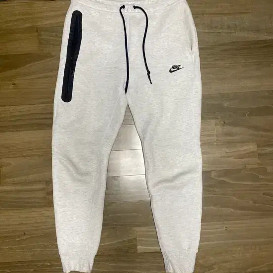 [BUNJANG] Nike Tech Fleece Tracksuit Pants White / 나이키 테크팩 화이트
