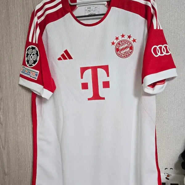 [BUNJANG] Adidas 23-24 Bayern Munich Home Replica Jersey (XL) / 아디다스 23-24 바이에른뮌헨 홈 레플리카 국내 XL 사이즈