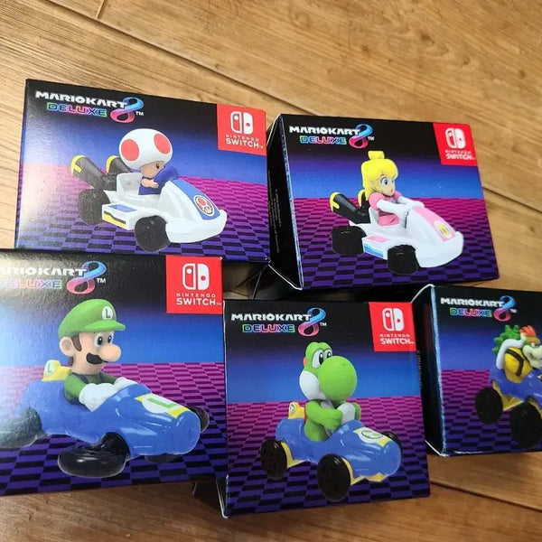 [BUNJANG] Mario Kart 8 Deluxe McDonald's Figure Bundle Set / 마리오카트8 디럭스 맥도날드 피규어 일괄