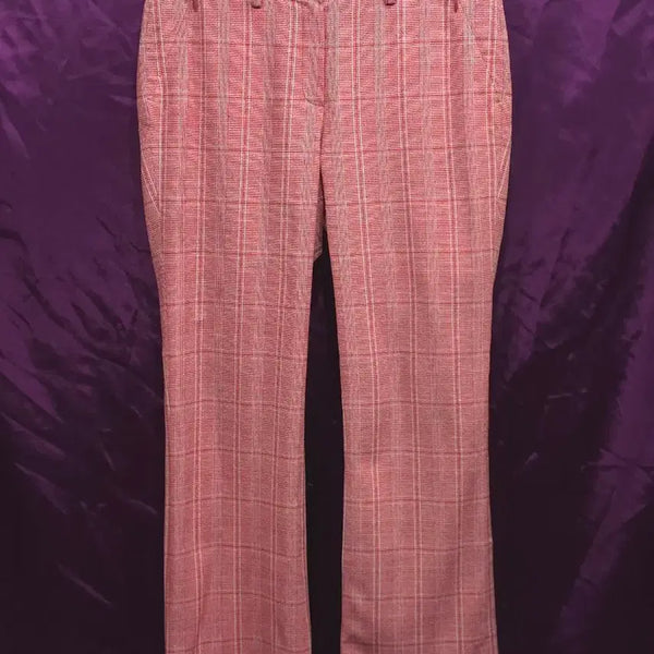[BUNJANG] Louis Castel Women's Checkered Pants - Size 26 / 루이까스텔 골프 여성 체크 바지 26