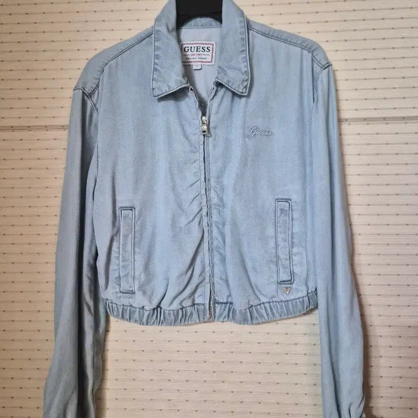 [BUNJANG] Guess Denim Jacket and Shorts Set / 새상품)게스 데님 자켓,반바지.55사이즈.26사이즈