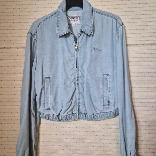 [BUNJANG] Guess Denim Jacket and Shorts Set / 새상품)게스 데님 자켓,반바지.55사이즈.26사이즈