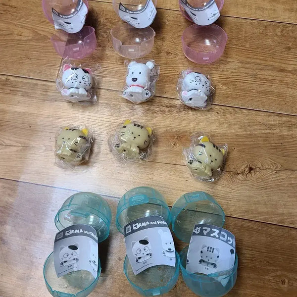 [BUNJANG] Cute Animal Gachapon Figures Bundle (Tamama) / 귀여운 동물 가챠 피규어 모음(타마마) 일괄