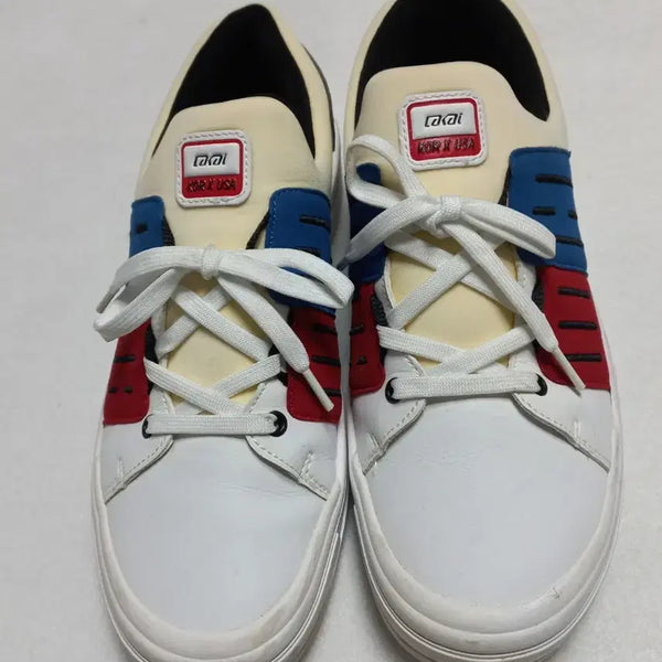 [BUNJANG] Lacai Men's Sneakers White/Red/Blue / 라카이 남성스니커즈 270