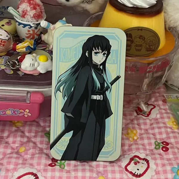 [BUNJANG] Demon Slayer Muichiro Tokito Slide Tin Case / 무이치로 슬라이드 틴케이스 미니 소품 케이스 귀멸의칼날 보관함 귀칼