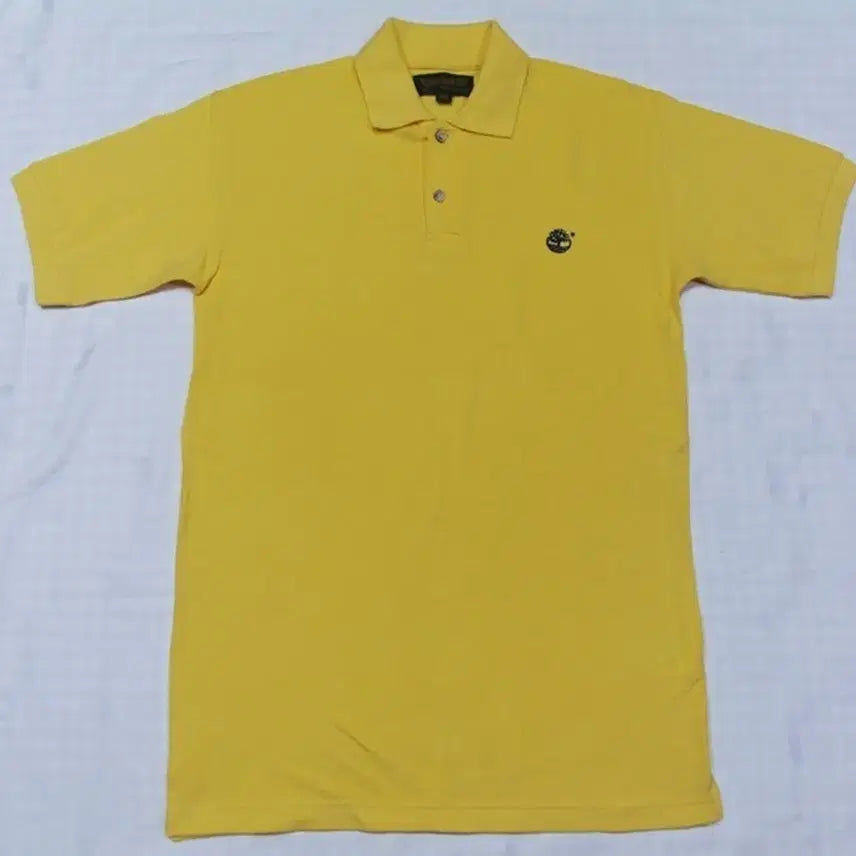 [BUNJANG] Timberland Men's Basic Yellow Cotton T-Shirt / 팀버랜드 남성 90 95 반팔 티셔츠 베이직 깨끗/P01