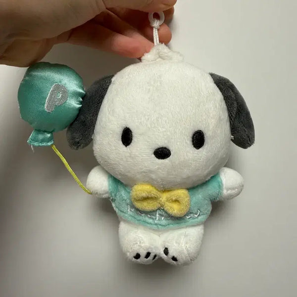 [BUNJANG] Sanrio Pochacco Balloon Keychain Doll / 산리오 풍선 포챠코 키링인형 포차코 풍선키링인형