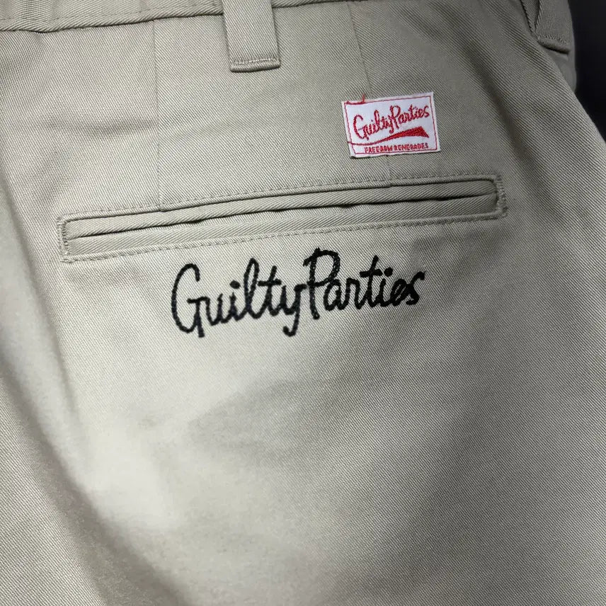 [BUNJANG] WACKO MARIA Embroidered Chino Shorts / WACKO MARIA 와코마리아 포켓 자수 포인트 치노 반바지 M