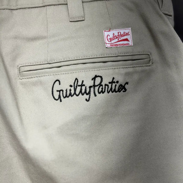 [BUNJANG] WACKO MARIA Embroidered Chino Shorts / WACKO MARIA 와코마리아 포켓 자수 포인트 치노 반바지 M
