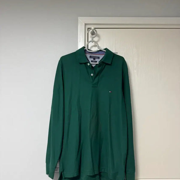 [BUNJANG] Tommy Hilfiger Short-Sleeved Polo T-Shirt / 타미힐피거 카라티