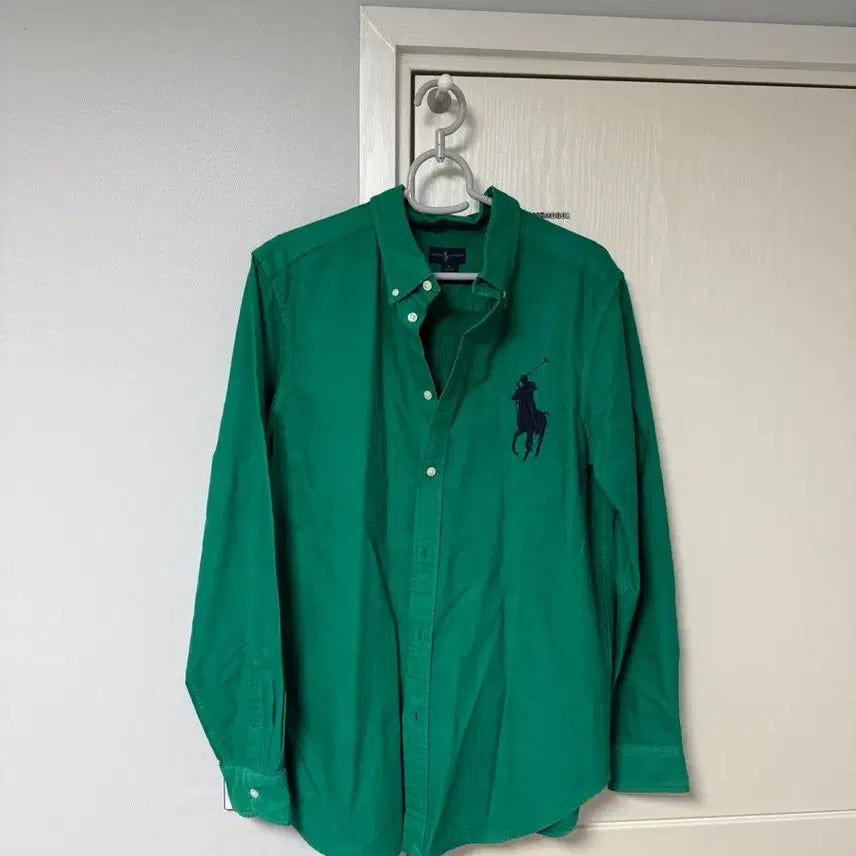 [BUNJANG] Polo Ralph Lauren Big Pony Green Oxford Shirt XL / 폴로 빅포니 셔츠남방