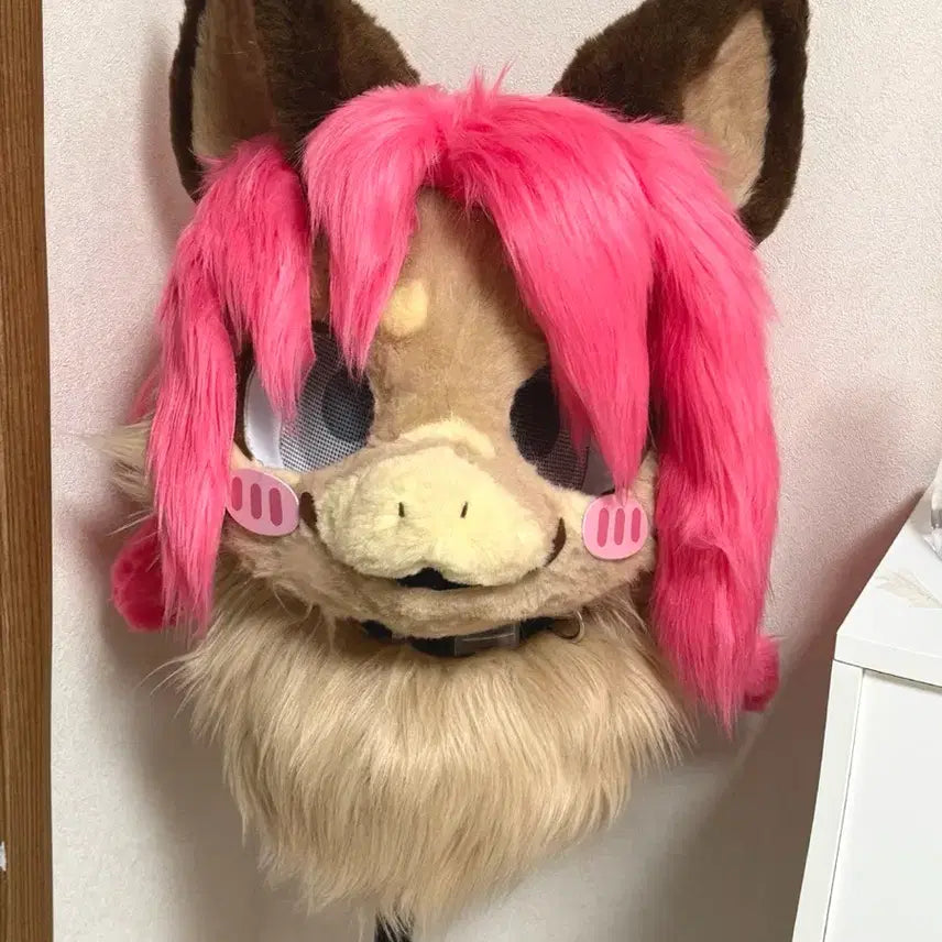 [BUNJANG] Pink Horse Fursuit / 말 퍼슈트 판매 판매완려