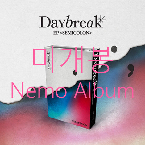 [BUNJANG] Daybreak SEMICOLON (Nemo Album) - Sealed / [미개봉] 데이브레이크 - SEMICOLON (Nemo Album)
