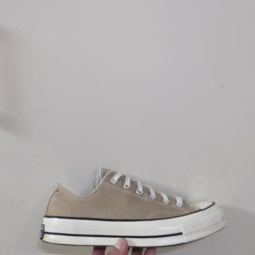 [BUNJANG] Converse Chuck 70 Low OX Seasonal Nomad Khaki Sneakers / [260] 컨버스 척70 로우 OX 시즈널 노마드카키