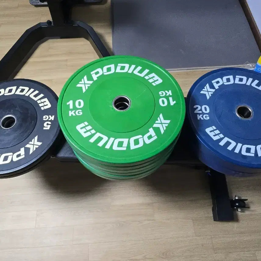 [BUNJANG] Podium Weight Plates / 포디움 원판 (재고 60kg 남음)