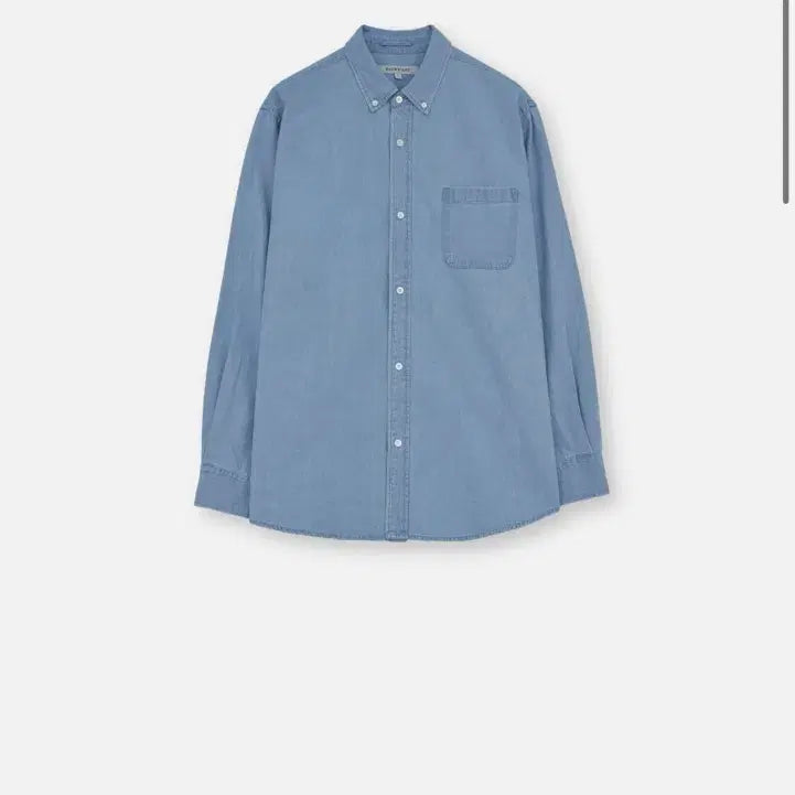 [BUNJANG] Brown Yakad Button Down Denim Shirt Size 3 / [새상품] 브라운야드 버튼 다운 데님 셔츠 3