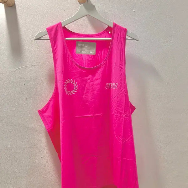 [BUNJANG] UVU Running Singlet Pink XL / UVU 러닝 싱글렛 핑크 XL