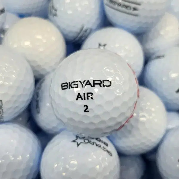 [BUNJANG] Big Yard S-Class Distance Golf Balls (2-Piece/3-Piece Mix) - 60pc Bundle / 빅야드 특S급 비거리볼  2/3피스 혼합골프공 60개