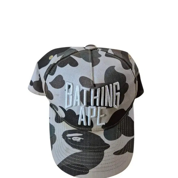 [BUNJANG] BAPE Camouflage Logo Baseball Cap / 베이프 카모플라쥬 볼캡 모자