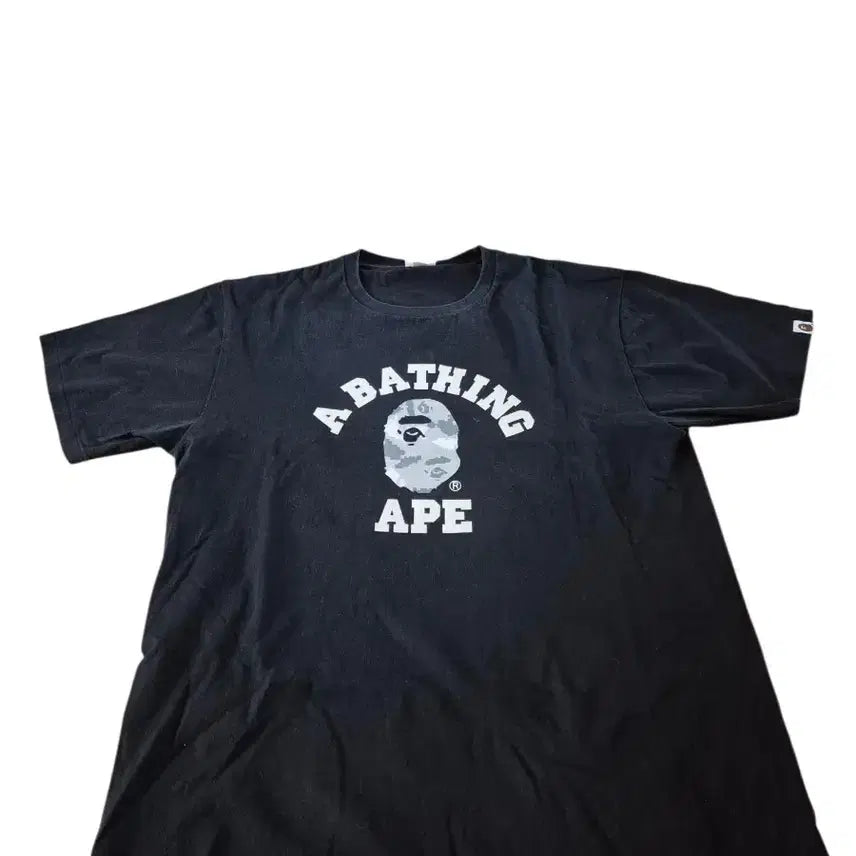 [BUNJANG] A Bathing Ape Short Sleeve T-Shirt Black / 베이프 A Bathing Ape 반팔 티셔츠 블랙