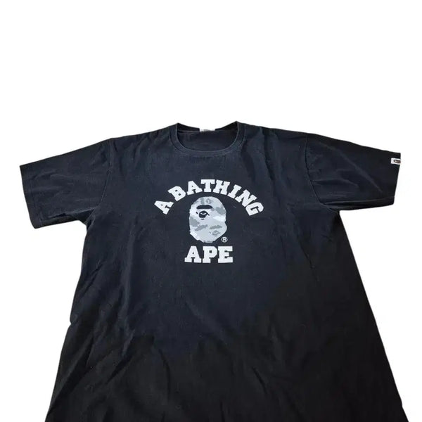 [BUNJANG] A Bathing Ape Short Sleeve T-Shirt Black / 베이프 A Bathing Ape 반팔 티셔츠 블랙